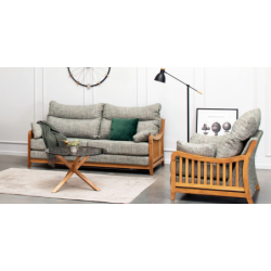 KIPARISAS sofa su ąžuolo porankiais