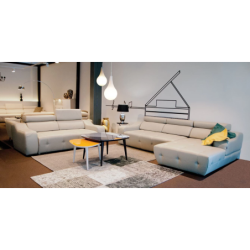 IMPULSE sofa su reguliuojamais galvos atlošais