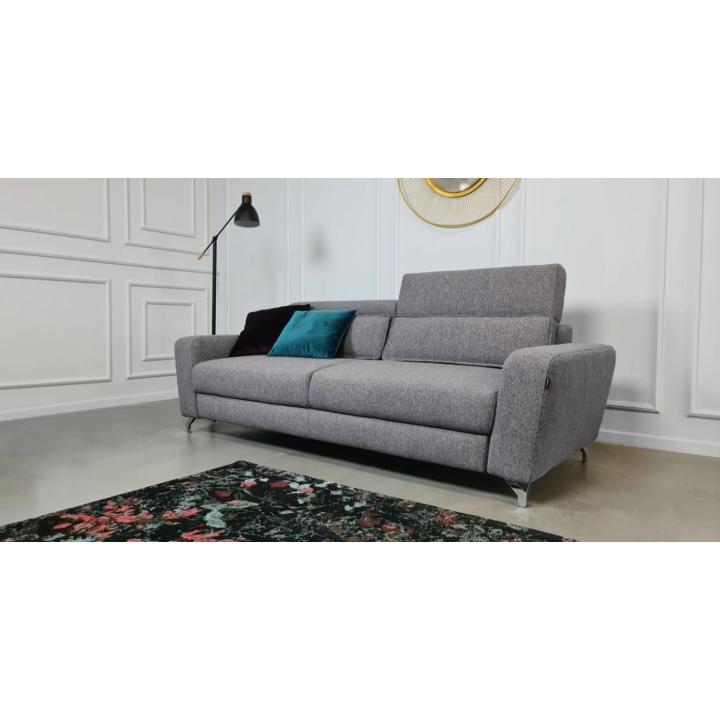 DELUX sofa su reguliuojamais galvos atlošais