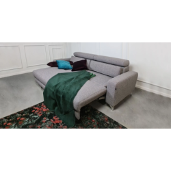 DELUX sofa su reguliuojamais galvos atlošais