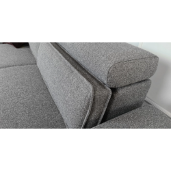 DELUX sofa su reguliuojamais galvos atlošais