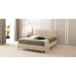 Dvigulė lova su patalynės dėže ir apšvietimu