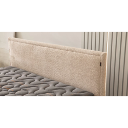 Dvigulė lova su patalynės dėže ir apšvietimu