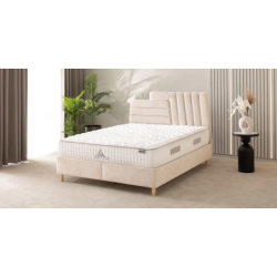 Dvigulė lova su patalynės dėže