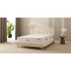 Dvigulė lova su metalinėmis grotelėmis