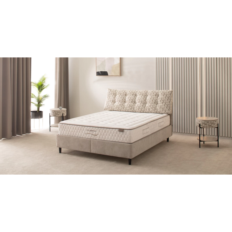 Dvigulė lova su patalynės dėže