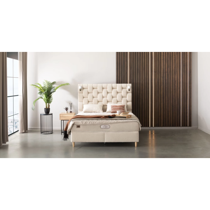 Soft Rest lovos su apšvietimu