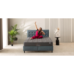 Dvigulė lova su patalynės dėže | 140–180 cm