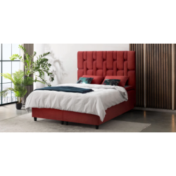 Dvigulė lova su čiužiniu, antčiužiniu ir dėže