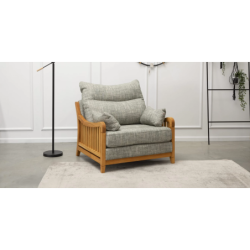 KIPARISAS fotelis su ąžuolo porankiais