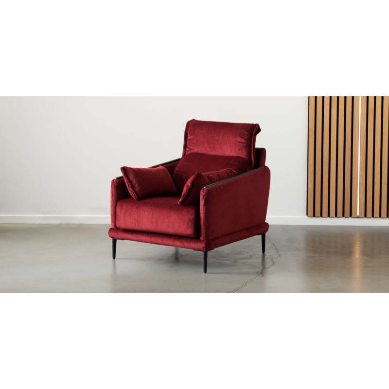 JAZZ fotelis su mediniais porankiais