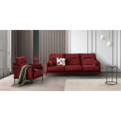 JAZZ fotelis su mediniais porankiais