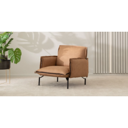 LOFT fotelis su metalinėmis kojelėmis