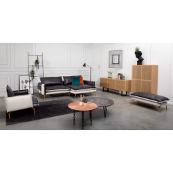 LOFT fotelis su metalinėmis kojelėmis