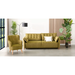 VIKTORIJA fotelis – elegancija ir komfortas