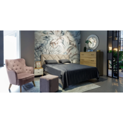 VIKTORIJA fotelis – elegancija ir komfortas