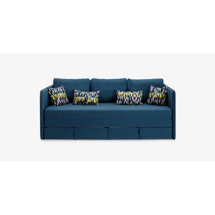 Sofa-lova su patalynės dėže 160×200 – audinių pasirinkimas