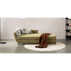 Vienvietė sofa-lova su patalynės dėže 90×195