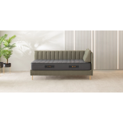 Kušetė ICEBERG su patalynės dėže – modernus dizainas