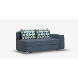 Kompaktiška kušetė LUKAS su daiktadėže