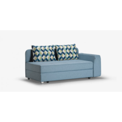 Kompaktiška kušetė LUKAS su daiktadėže