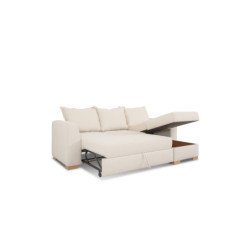 Kampinė sofa MINCHI su miegojimo funkcija