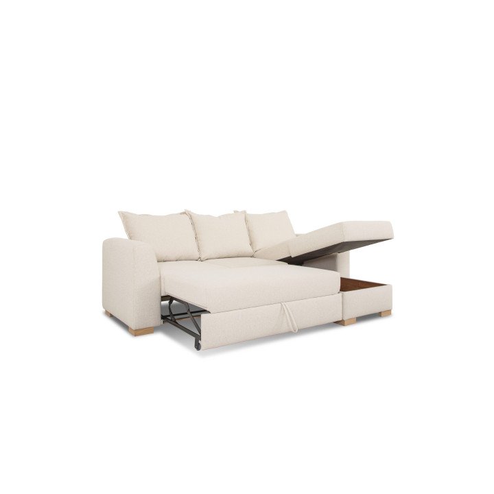 Kampinė sofa MINCHI su miegojimo funkcija