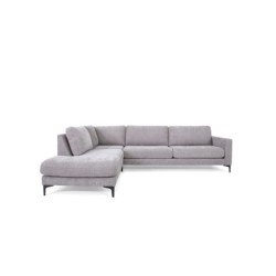 Minkštas kampas Caprice su lounge dalimi