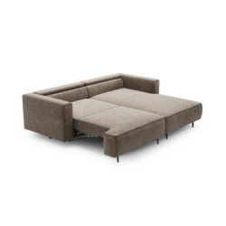 Kenzo kampinė sofa su gilia sėdimąja dalimi