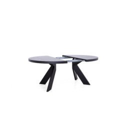 Apvalus išskleidžiamas stalas – elegancija ir stabilumas