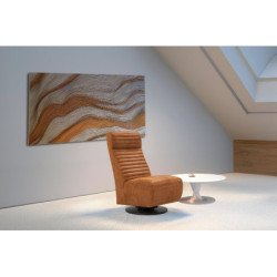 Modernus fotelis su 360° sukimu ir atsilošimu