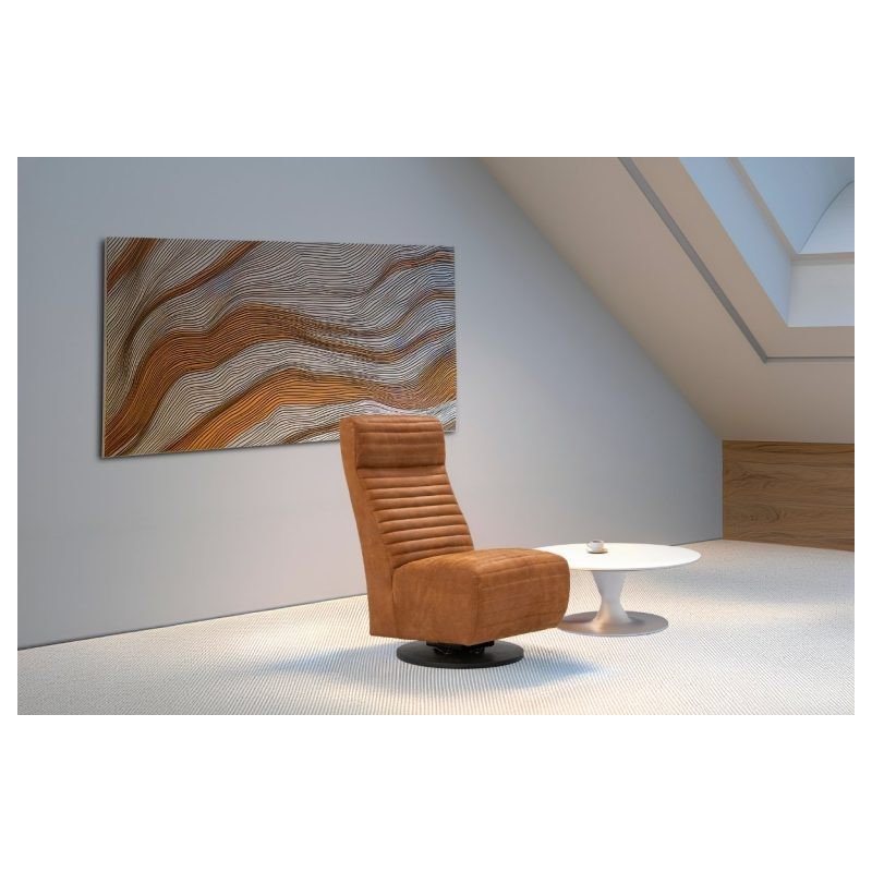 Modernus fotelis su 360° sukimu ir atsilošimu