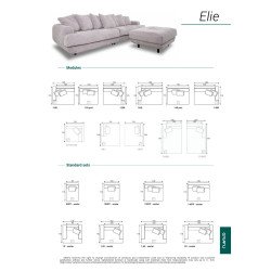 Sofa Elies – elegantiškas minimalizmas