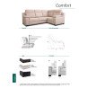 Dvivietė sofa Comfort – klasikinis komfortas