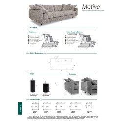 Kampinė sofa MOTIVE – Lietuvos metų gaminys