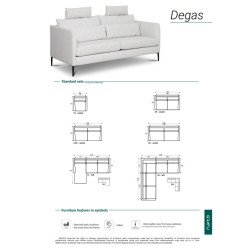 Minkštas kampas DEGAS – lankstūs sprendimai