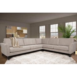 Minkštas kampas Lemon – elegantiškas dizainas