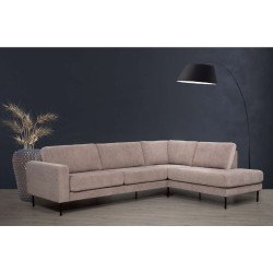 Minkštas kampas Canto su aukštomis kojelėmis