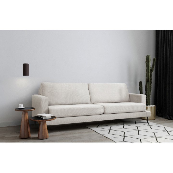 Sofa Dodger – modernus minimalizmas ant kojelių