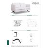 Sofa Degas – šiuolaikiškos tiesios linijos