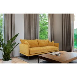 Sofa Bixy – minimalizmas su aukštomis kojelėmis