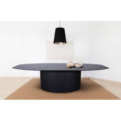 Modernus valgomojo stalas su prailginimu