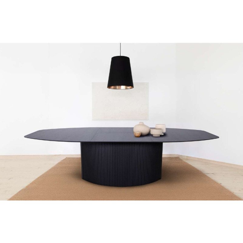 Modernus valgomojo stalas su prailginimu