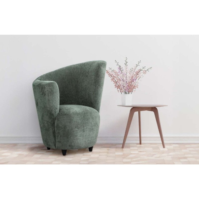 Asimetriškas dizainerio fotelis – išskirtinumas