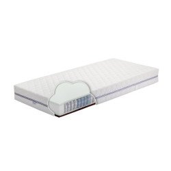 Pocket čiužinys su medvilne ir kokosu – dvigubas komfortas