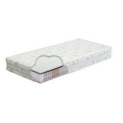 Kietesnis Multipocket čiužinys su natūraliu kokoso pluoštu