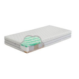 Multipocket čiužinys su Tiger Touch ir BIO green – dvipusis, 24 cm