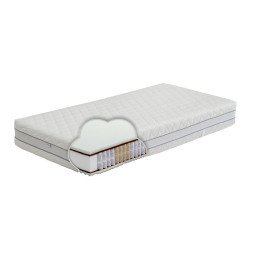 Multipocket čiužinys su kokosu: lateksas arba HR – dvipusis 24 cm