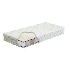 Multipocket čiužinys su kokosu: lateksas arba HR – dvipusis 24 cm