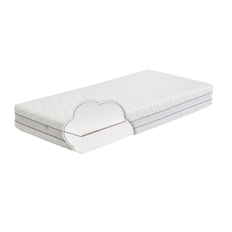 PLATINUM Latex čiužinys su Pulse lateksu ir linu, 24 cm